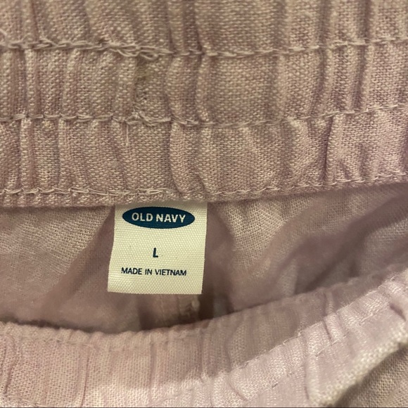 ✨NWT Old Navy Linen Cropped Pants - Picture 4 of 7